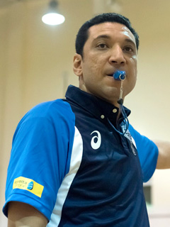 Volleyball referee Farouk (RIO Academy)
