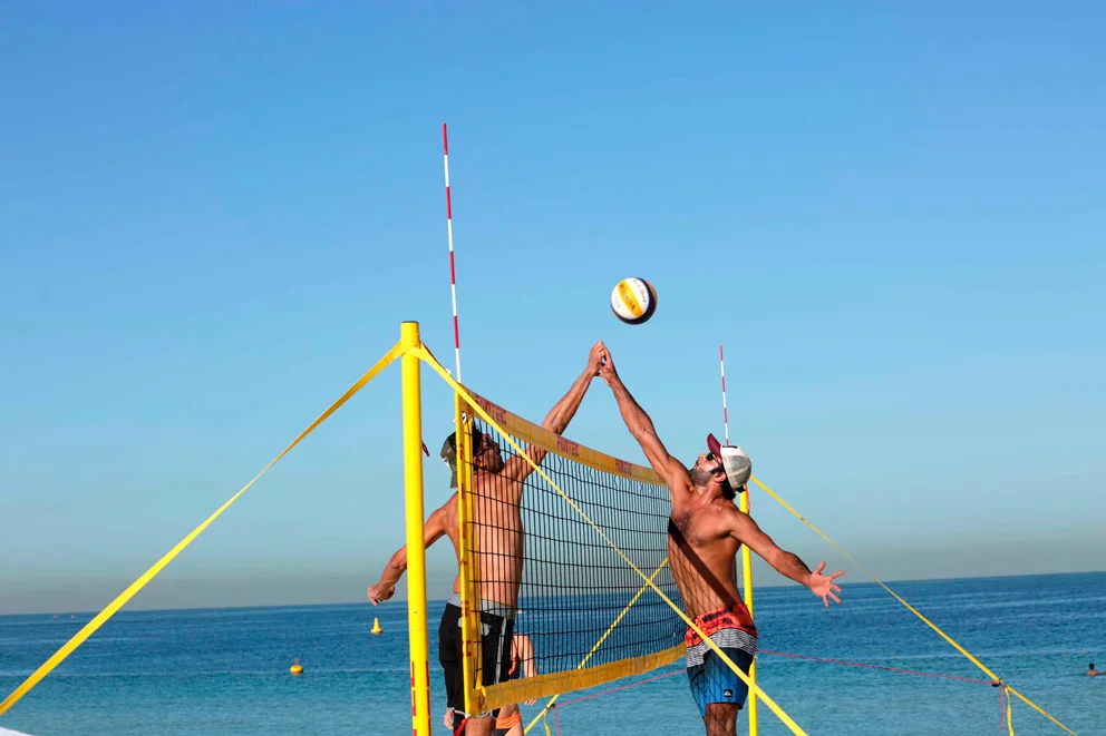 Beach Volleyball for adults in Dubai