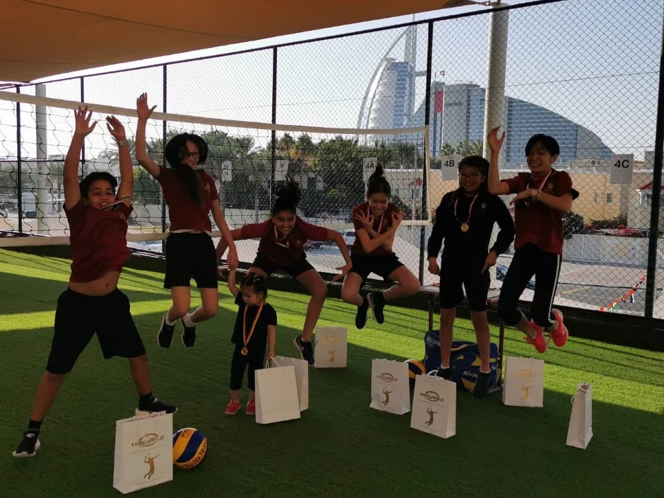 Kids tournament in volleyball academy