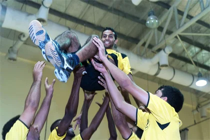 Indoor volleyball for adults in Abu Dhabi