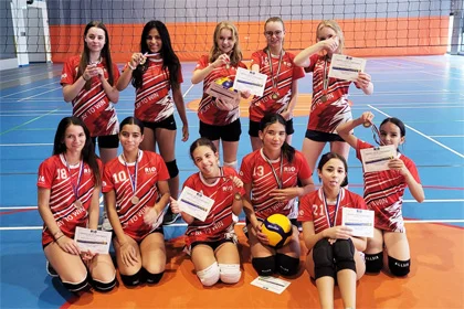Junior volleyball club in Abu Dhabi