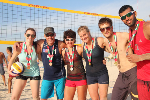 Beach Volleyball Festival Dubai. Empowered by RIO Academy